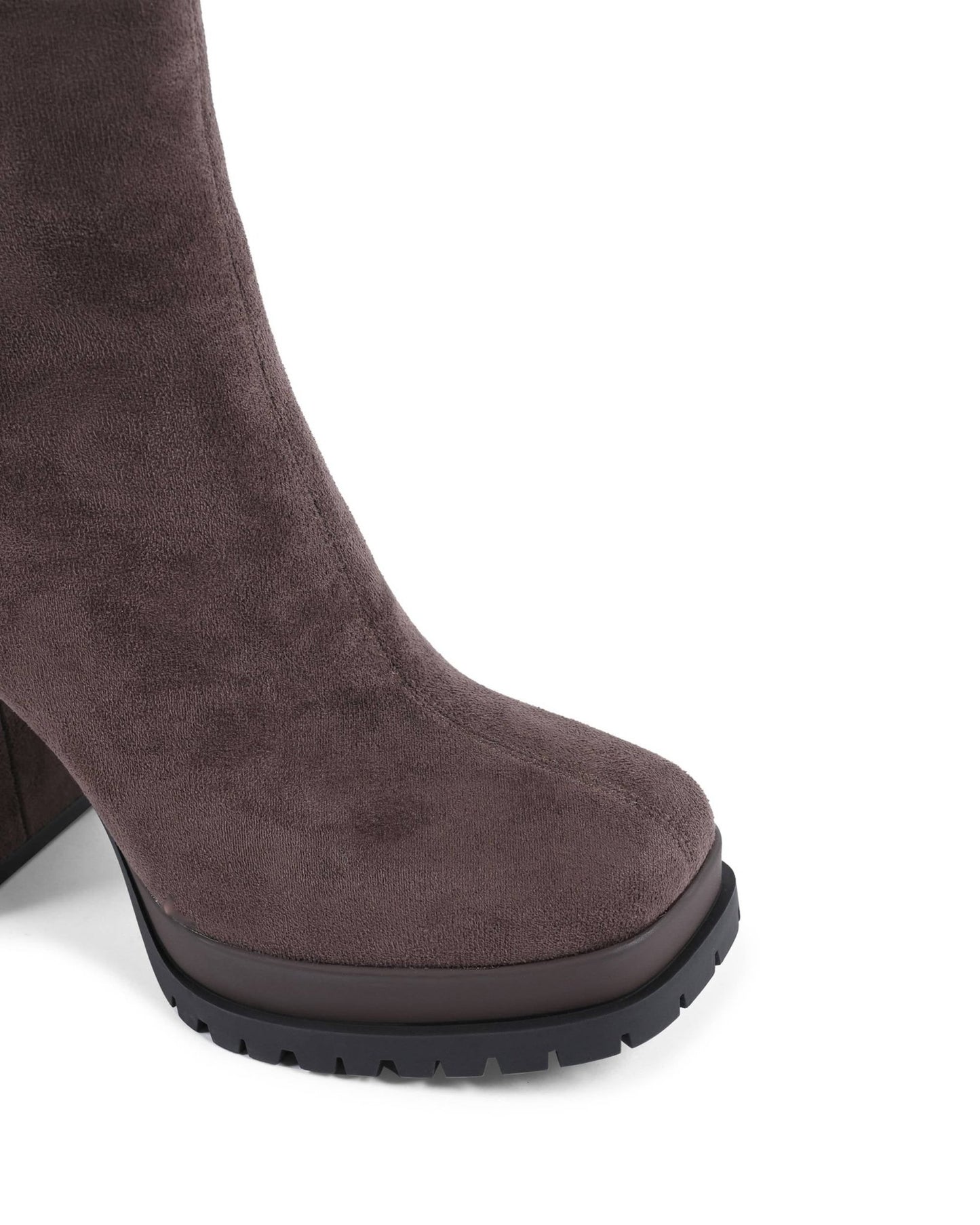19V69 Italia Brown Women's Ankle Boots - Premium Fabric High Heel Boots - Style Queenz