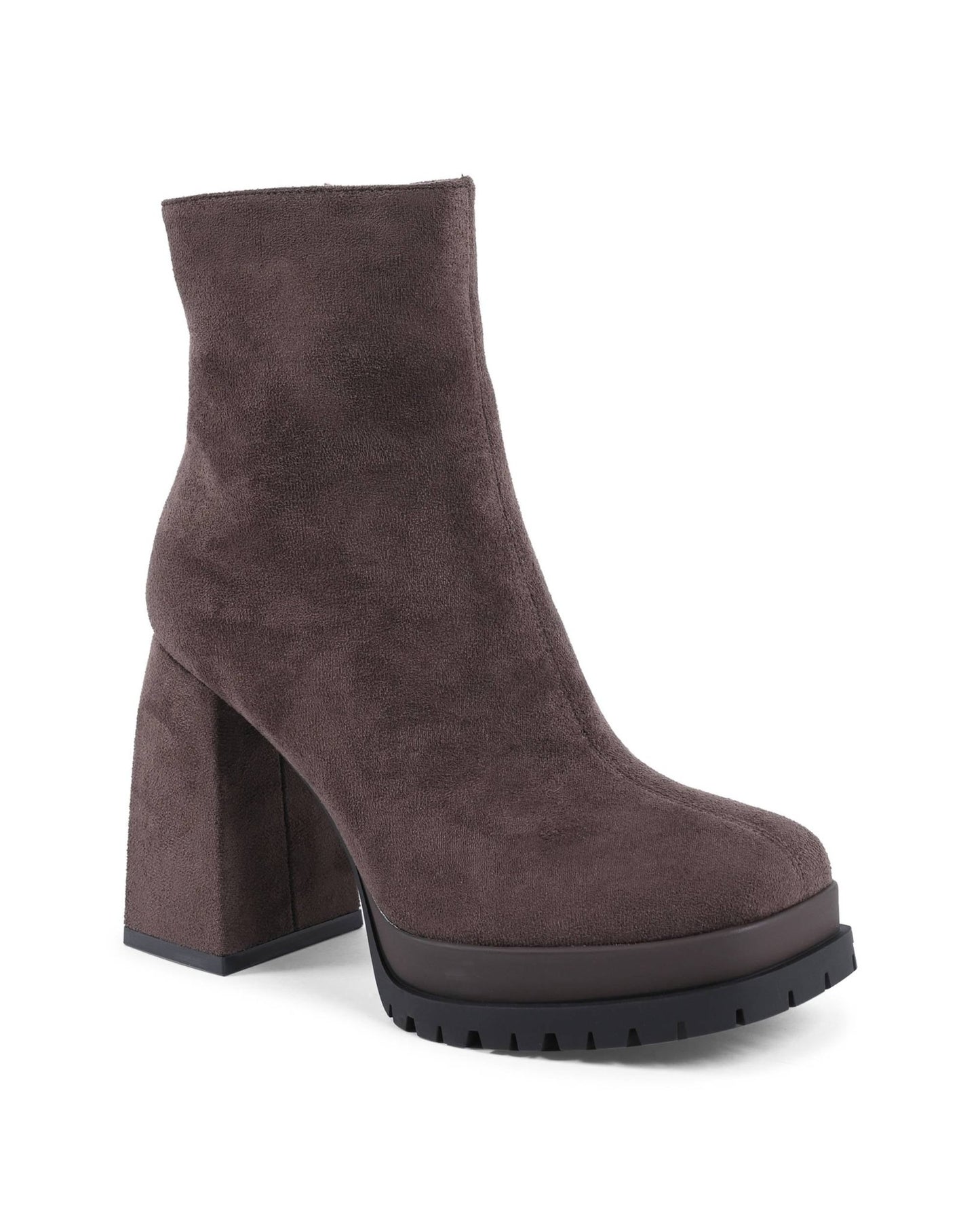 19V69 Italia Brown Women's Ankle Boots - Premium Fabric High Heel Boots - Style Queenz