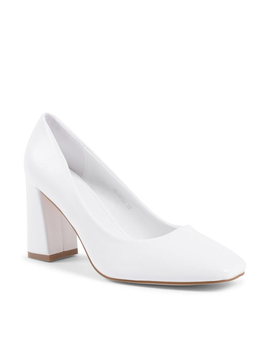 19V69 Italia White Classic Pumps - Designer Heels | Style Queenz - Style Queenz