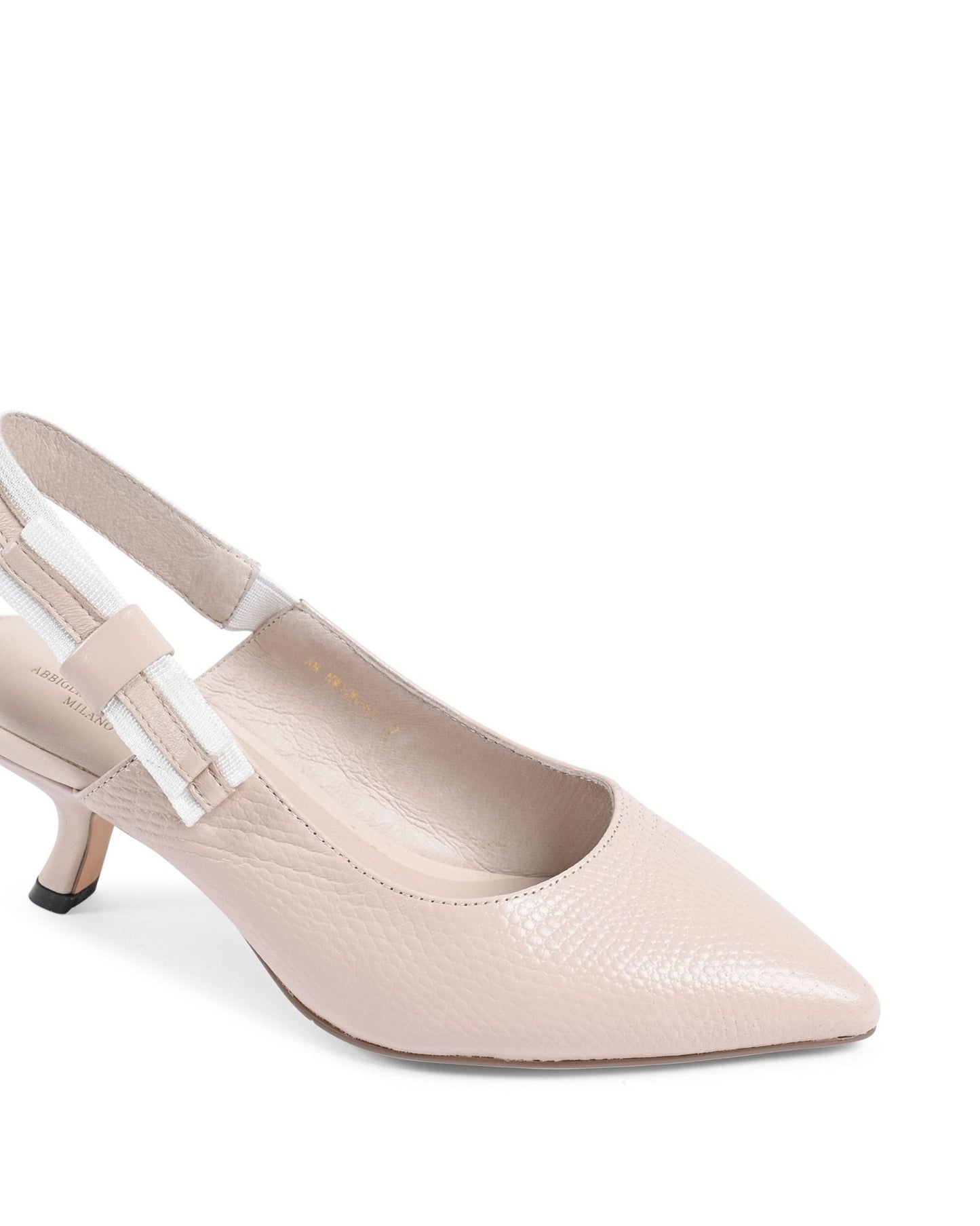 19V69 Italia Women's Beige Leather Sandals AM NW126 - 60 - Italian Designer Heels 6cm - Style Queenz