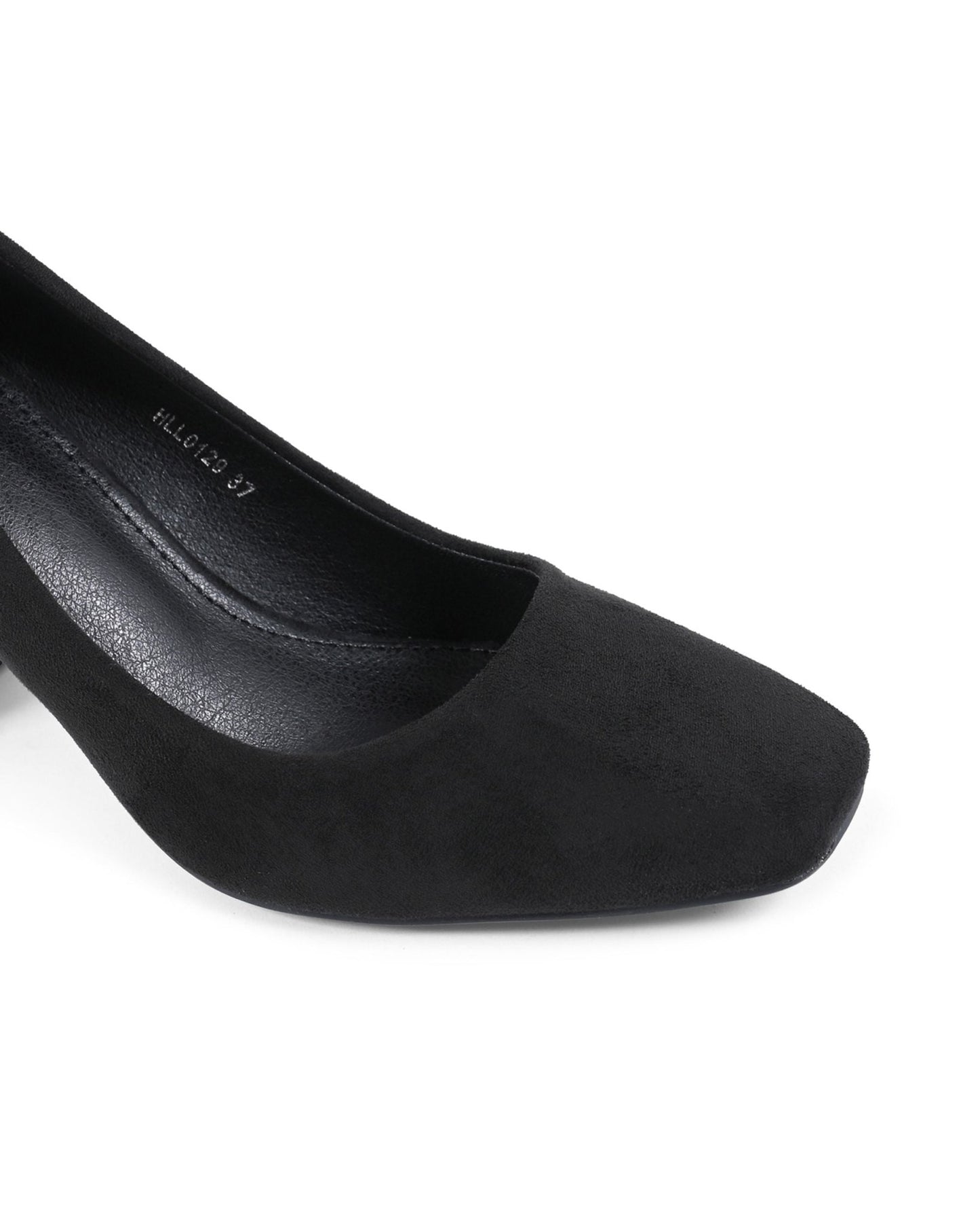 19V69 Italia Women's Black Pumps - Premium Fabric Designer Heels 8cm - Style Queenz