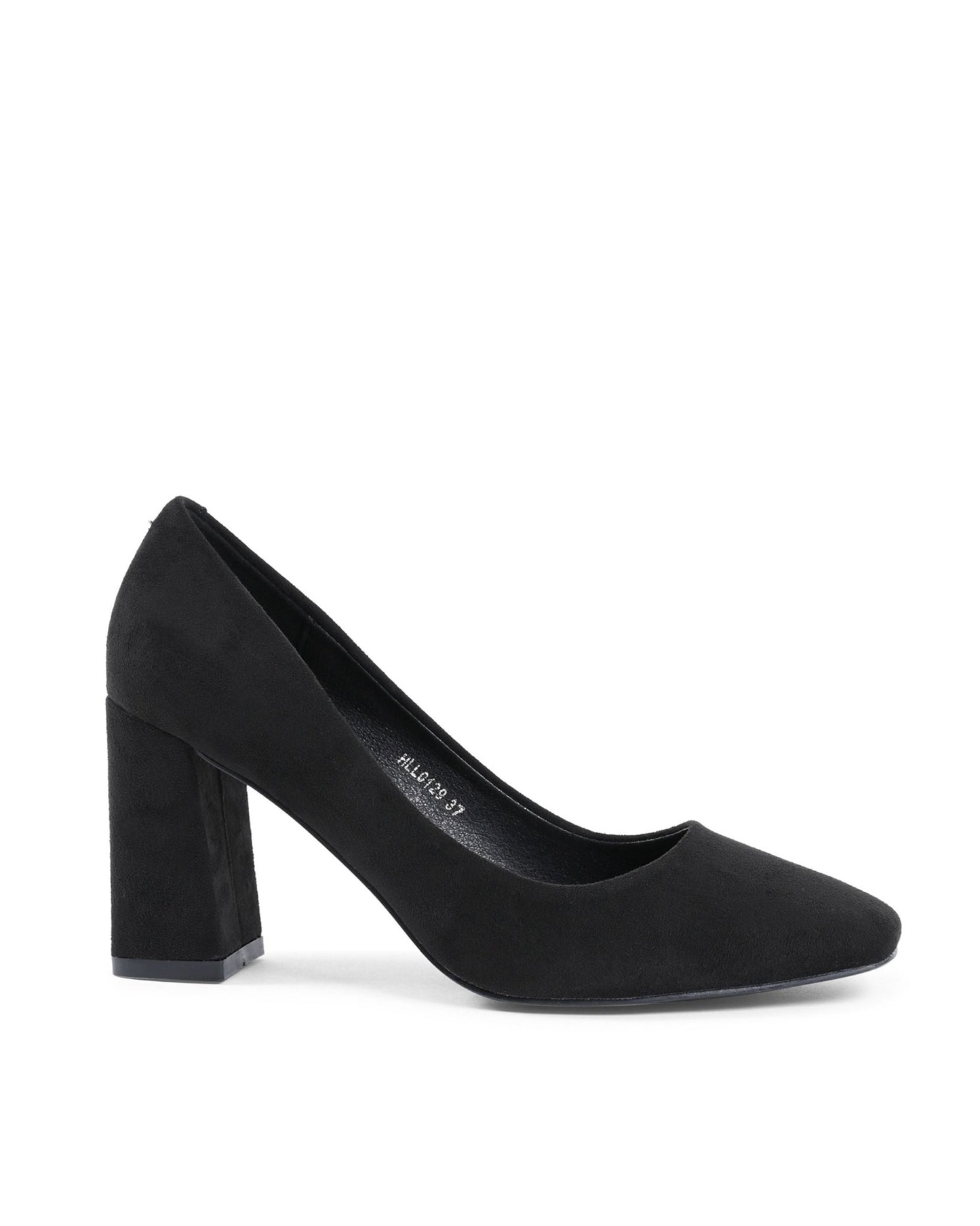 19V69 Italia Women's Black Pumps - Premium Fabric Designer Heels 8cm - Style Queenz