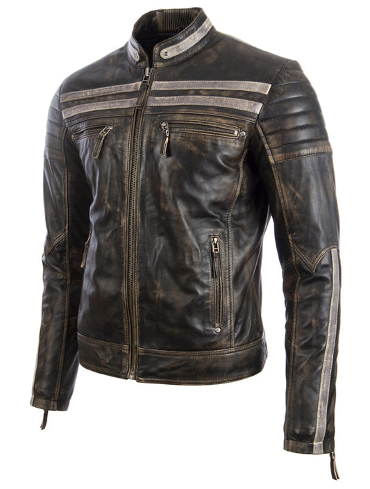 Men's Vegas Leather Jacket - Xtreme Movie Style