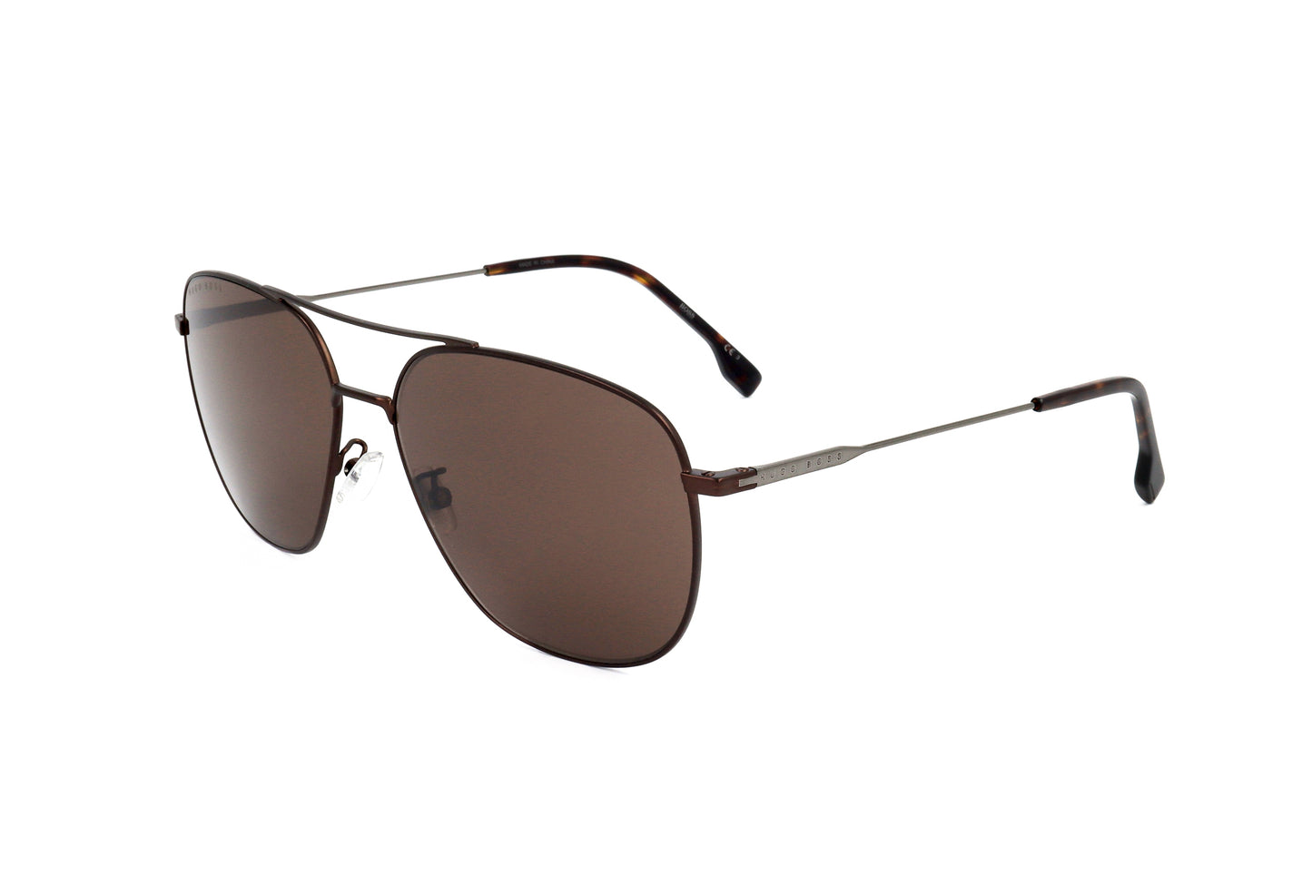 Hugo Boss Men's Matte Brown Sunglasses - BOSS 1218