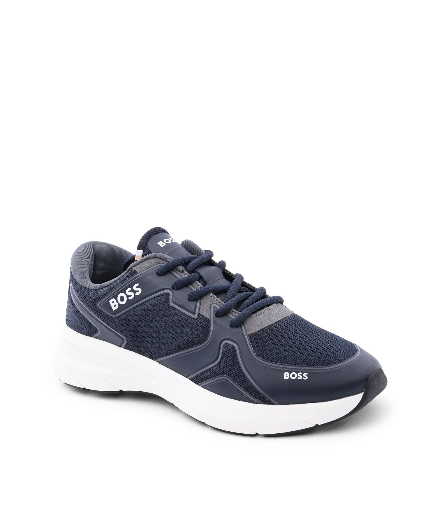 Hugo Boss Men's Dark Blue TPU Sneakers - 50493217