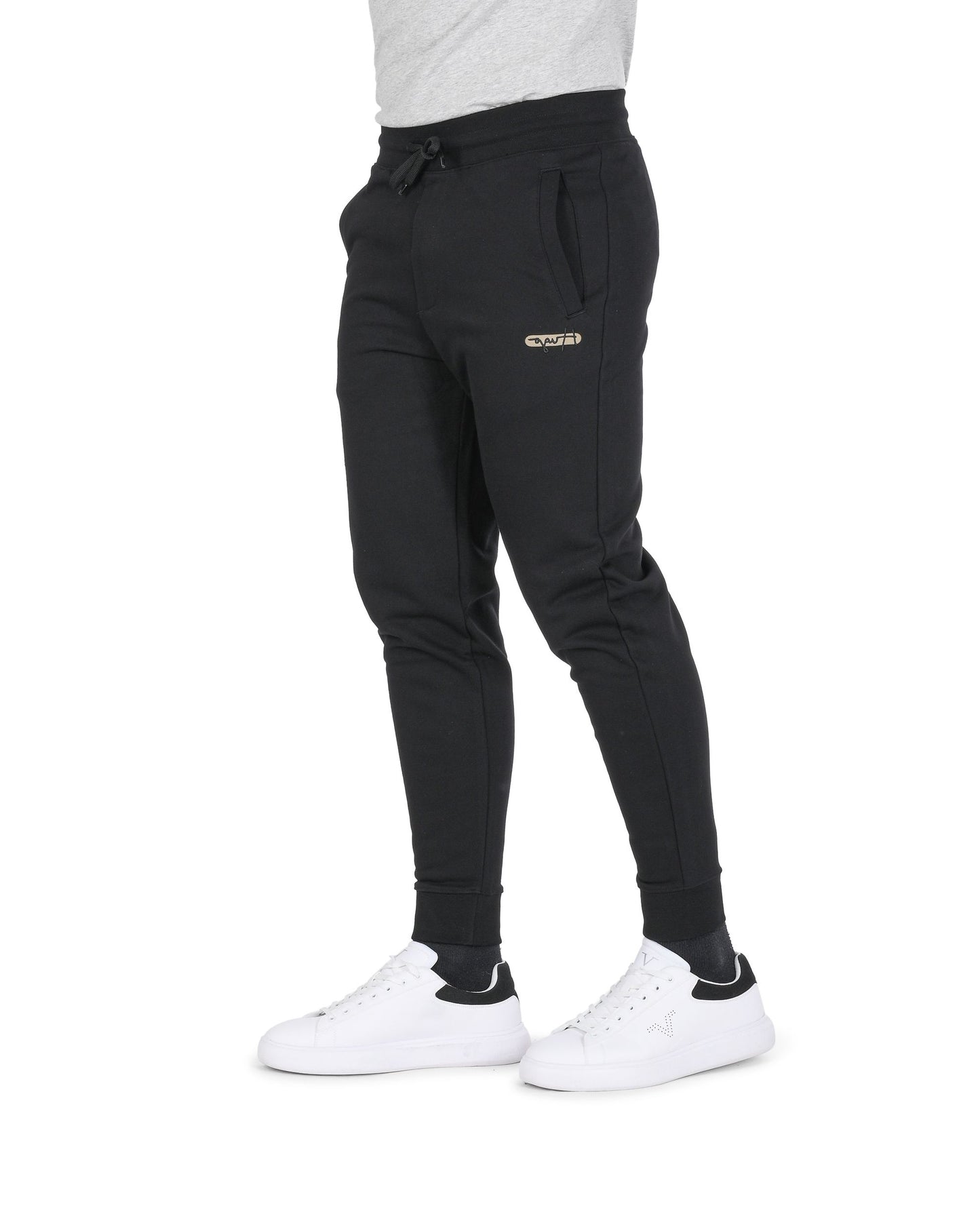 Hugo Boss Men's Black Cotton Pants - Premium Fit