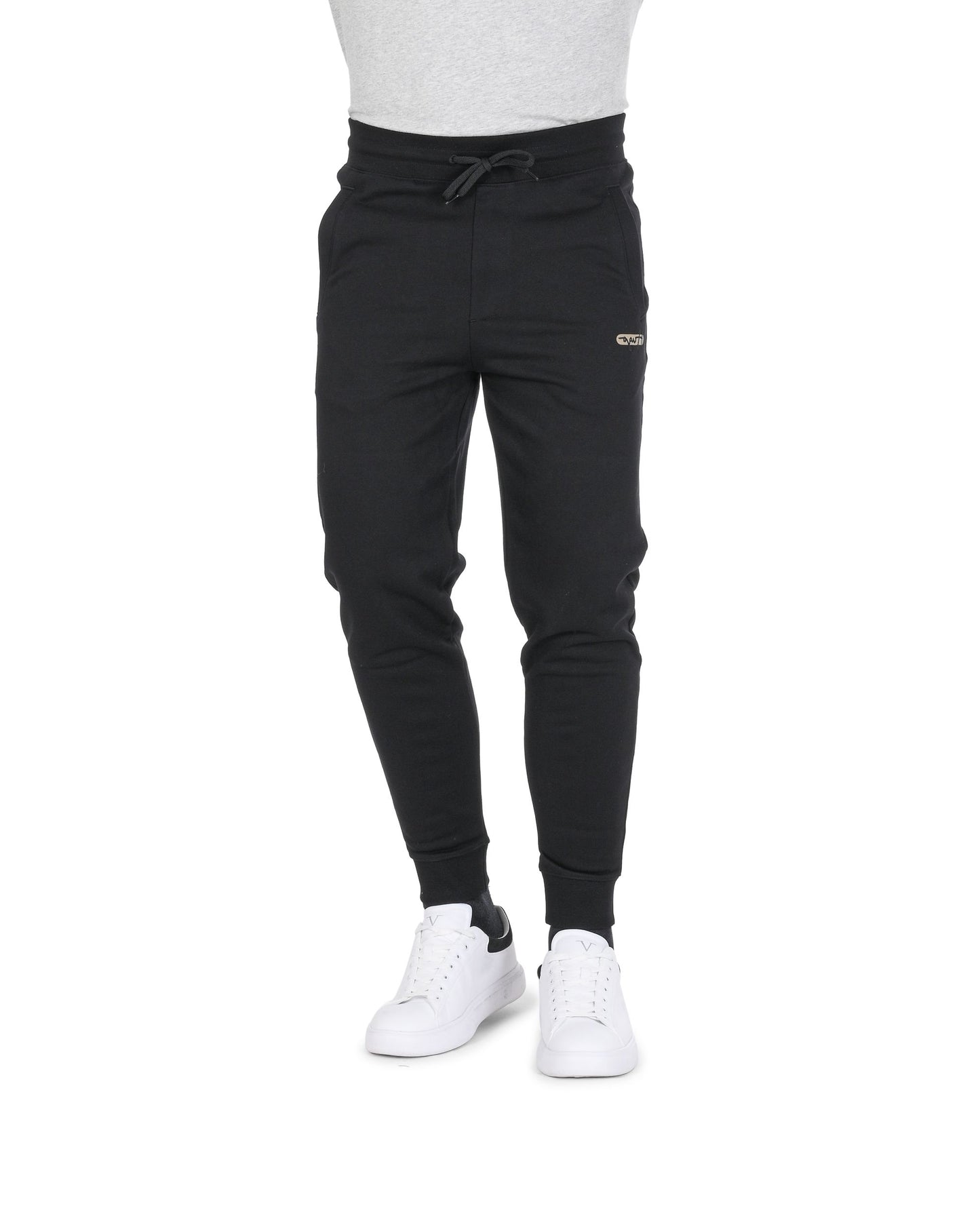 Hugo Boss Men's Black Cotton Pants - Premium Fit