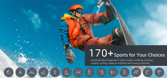 Bardman SmartX GPS Smartwatch - 180+ Sport Modes