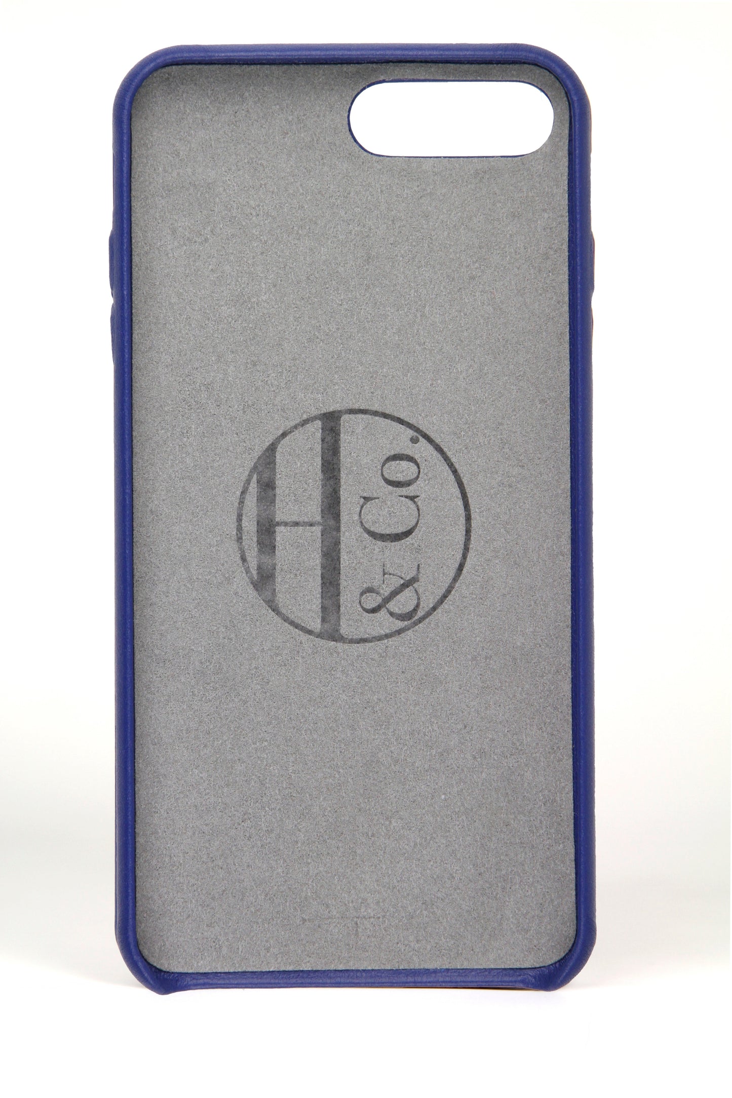 Denim Leather iPhone 7/8 Plus Case by Hugs & Co