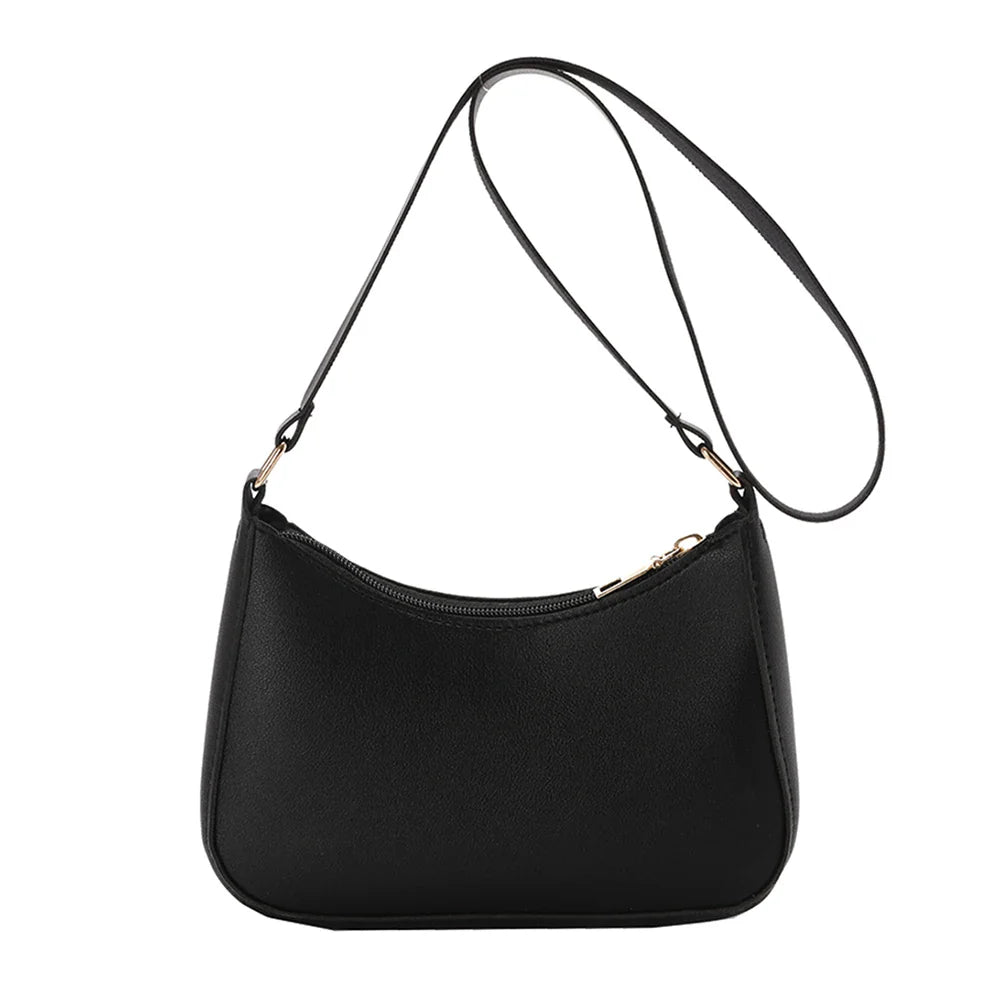 Women's Retro PU Leather Shoulder Hobo Bag