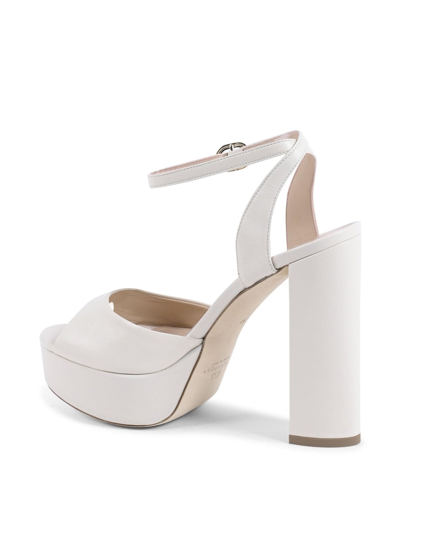 Brigitte Crudo Platform Sandals - Italian Nappa Leather 13cm Heels - Style Queenz