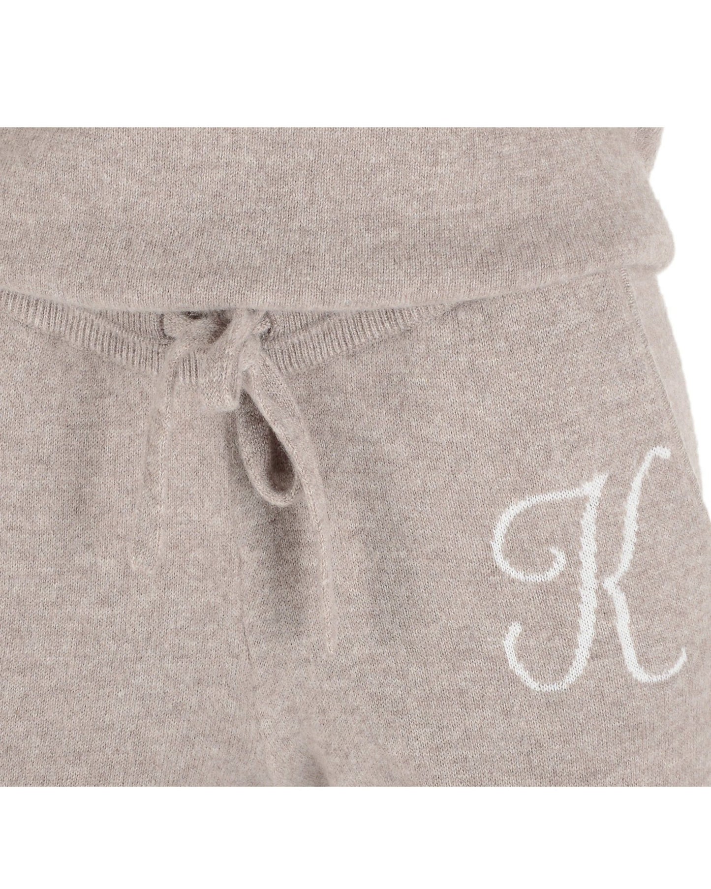 Crown of Edinburgh Cashmere Track Pants - Luxury Morningside Camel - Style Queenz