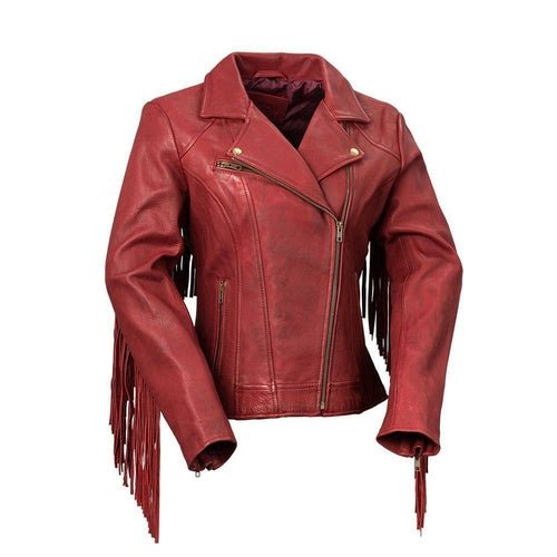 Daisy Women's Leather Jacket - Premium Genuine Leather Outerwear - Style Queenz