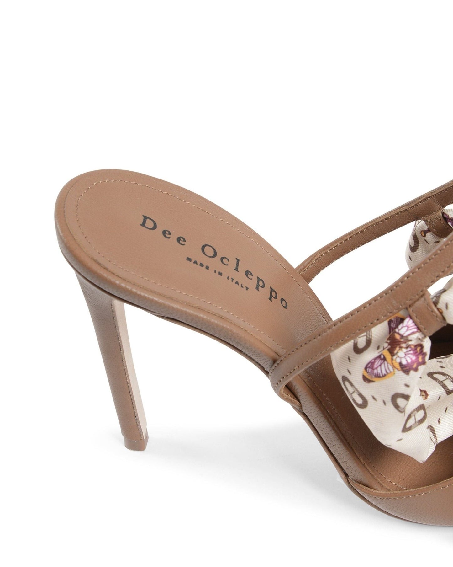 Evelyn Silk Printed Heel - Luxury Designer Footwear - Style Queenz