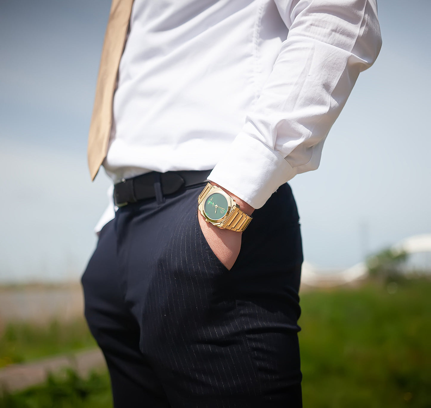CRLi Brazo Gold Watch - Men's Luxury Timepiece