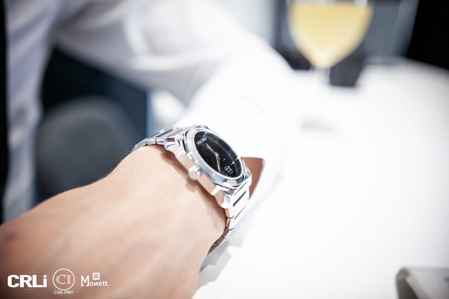 CRLi Brazo Silver Watch - Men's Luxury Timepiece