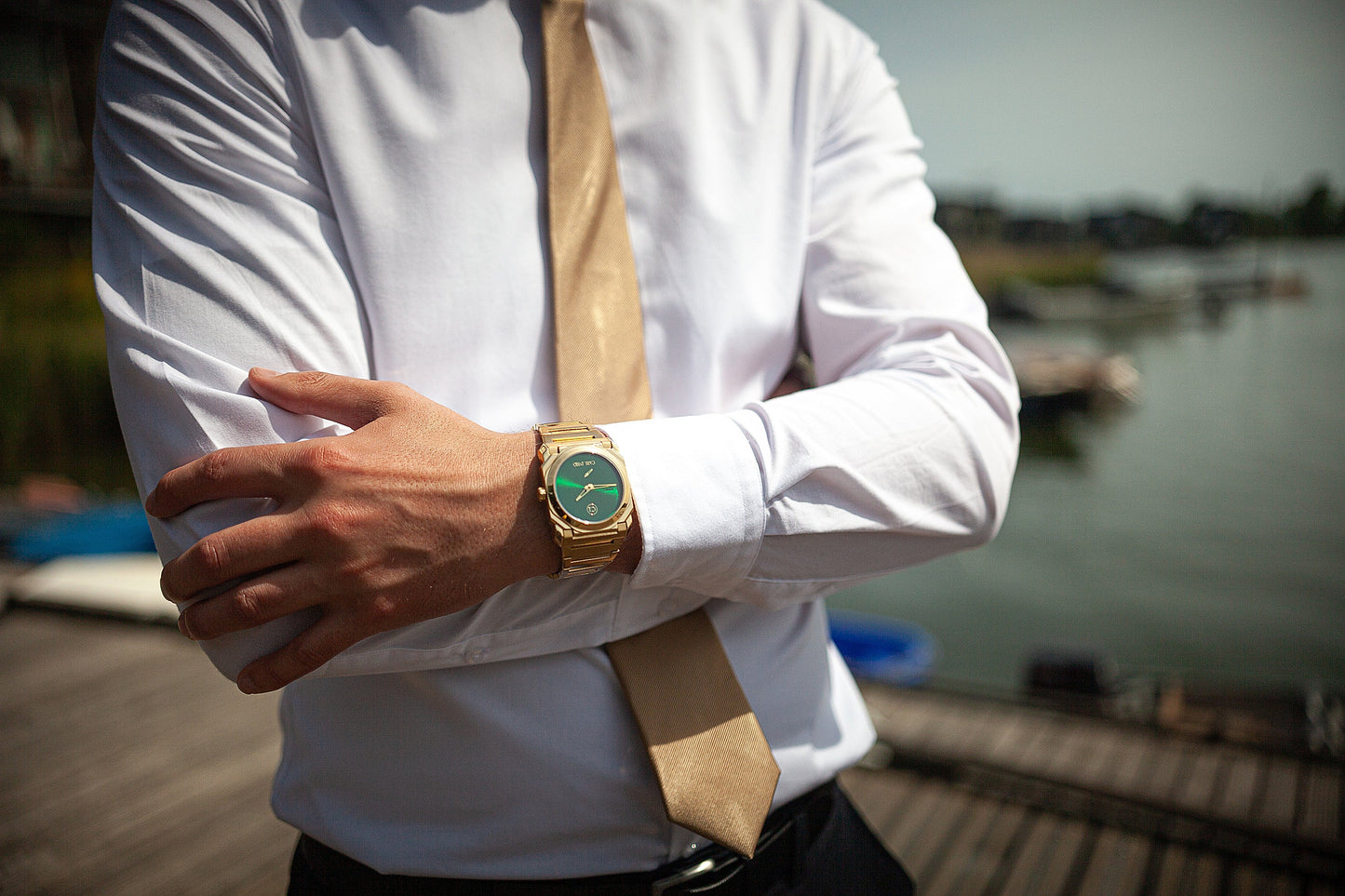 CRLi Brazo Gold Watch - Men's Luxury Timepiece