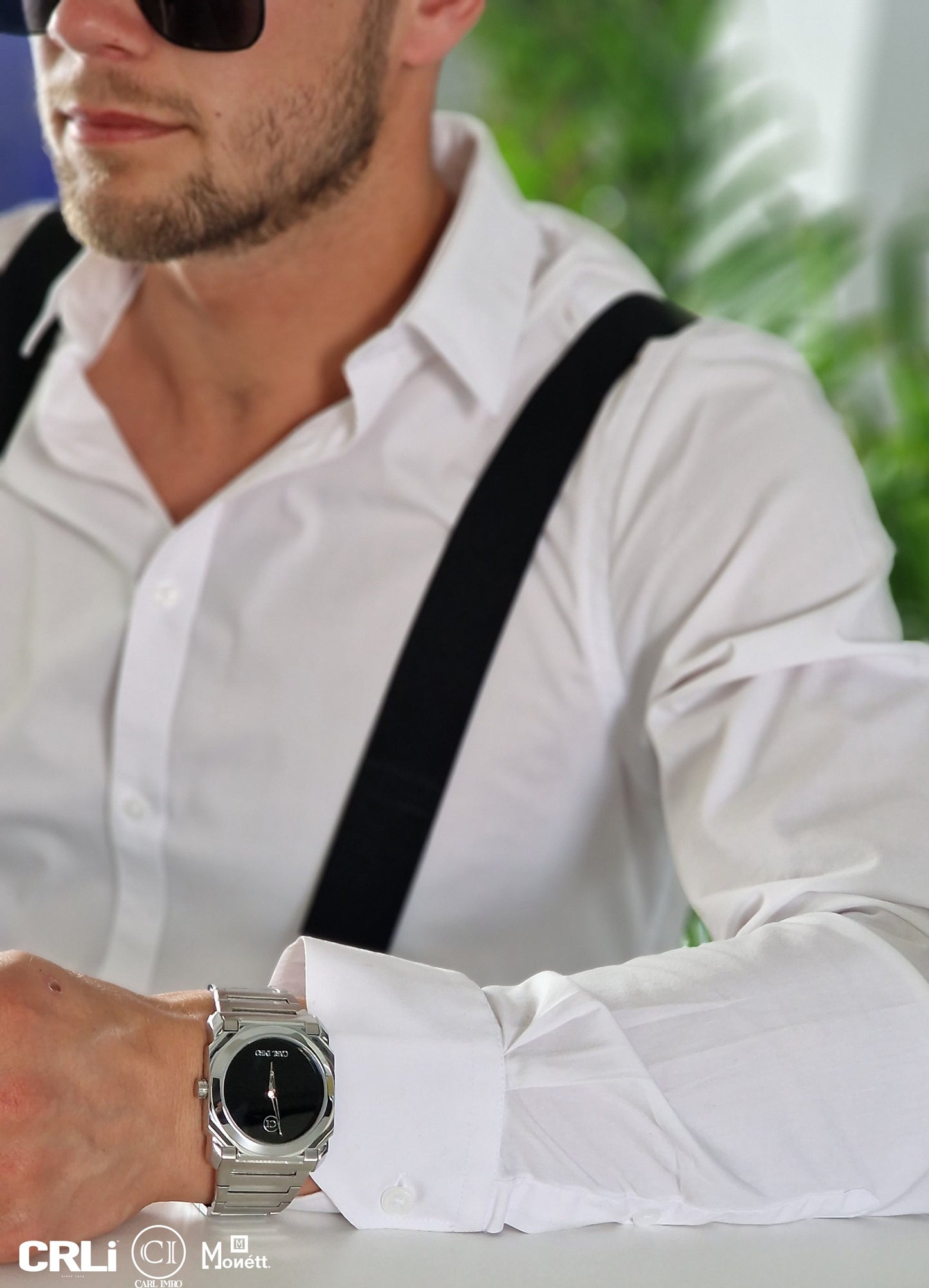 CRLi Brazo Silver Watch - Men's Luxury Timepiece