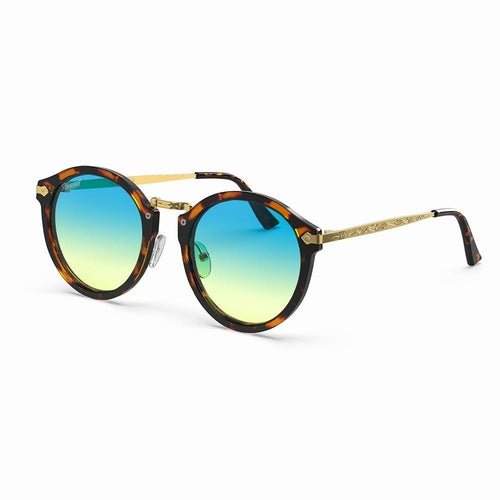 Hemmet® Vintage Raider Sunglasses - Italian Handcrafted Tortoise Frame | Unisex - Style Queenz