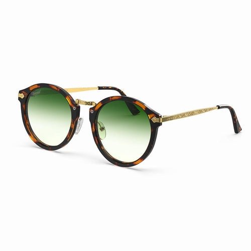 Hemmet® Vintage Raider Sunglasses - Italian Handcrafted Tortoise Frame | Unisex - Style Queenz