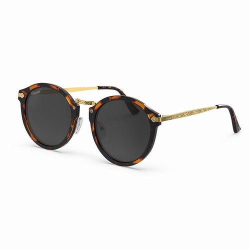 Hemmet® Vintage Raider Sunglasses - Italian Handcrafted Tortoise Frame | Unisex - Style Queenz