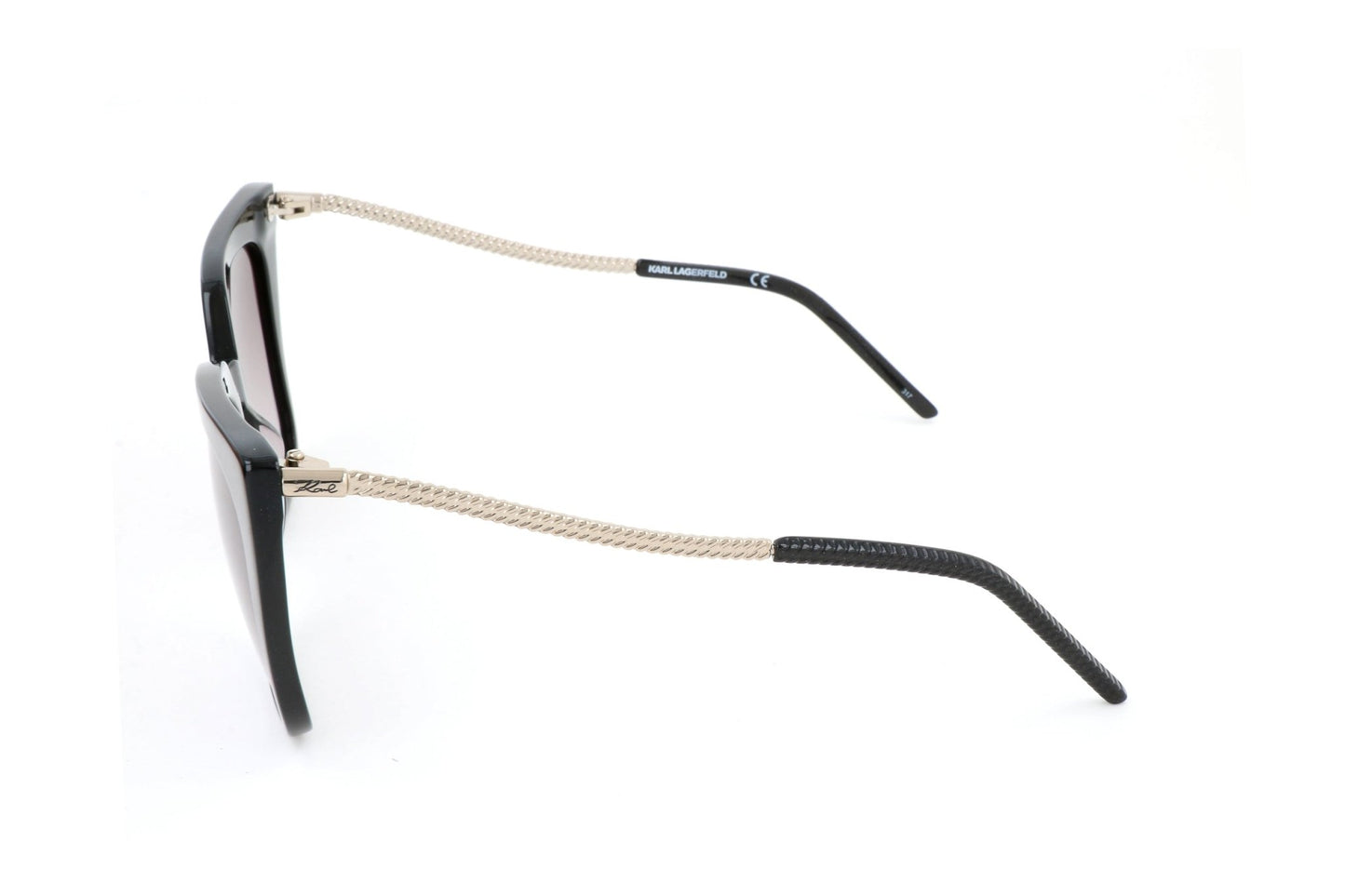 Karl Lagerfeld Black Glitter Sunglasses - Designer Women's Eyewear - Style Queenz