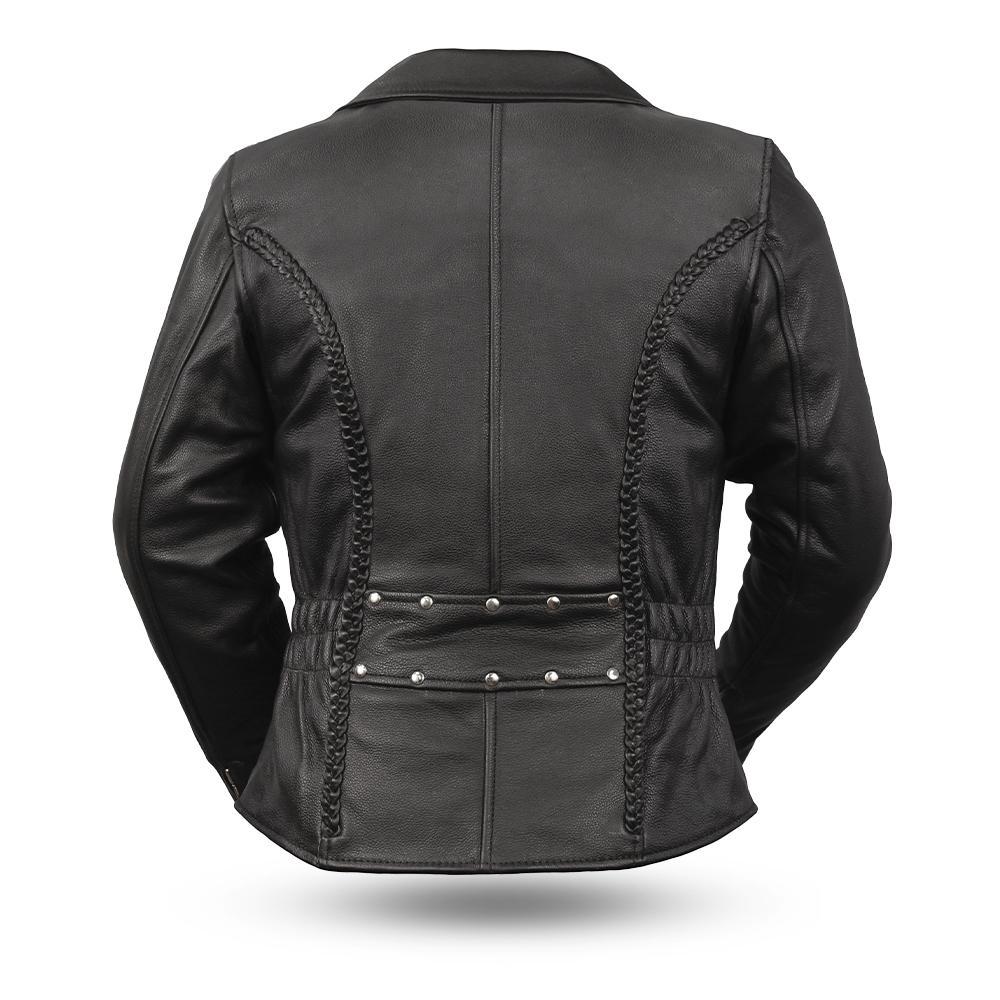 Lexy Premium Women's Motorcycle Leather Jacket - Protective Riding Gear - Style Queenz