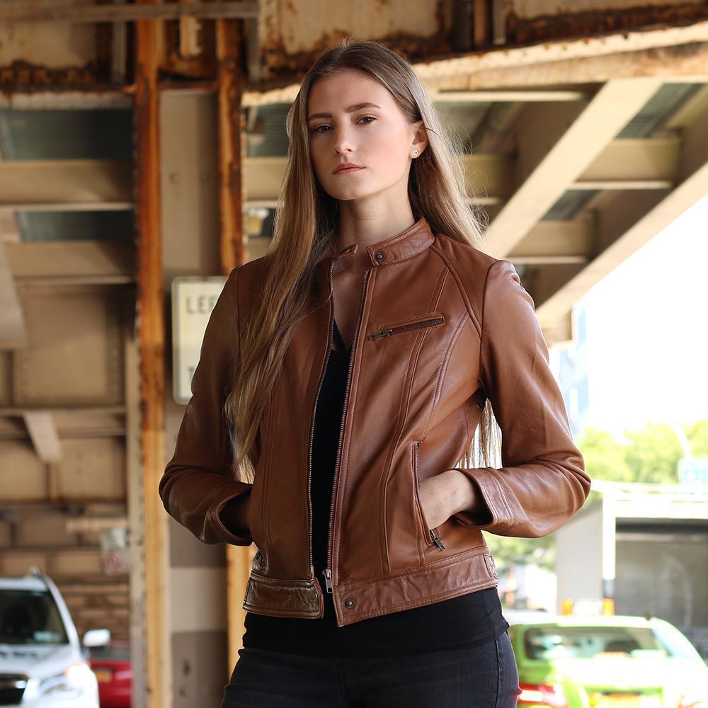 Premium Women's Leather Jacket - Favorite Style - Style Queenz