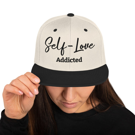 Self Love Addicted Snapback Hat - Embroidered Urban Fashion Accessory - Style Queenz