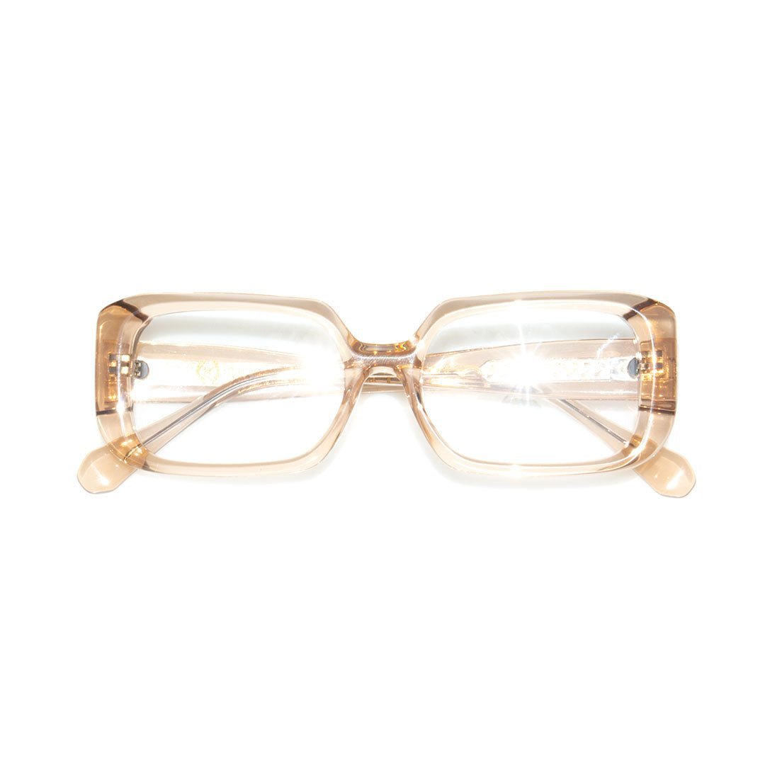 STAR DIVA Sunglasses - Retro Champagne Acetate Women's Eyewear - Style Queenz
