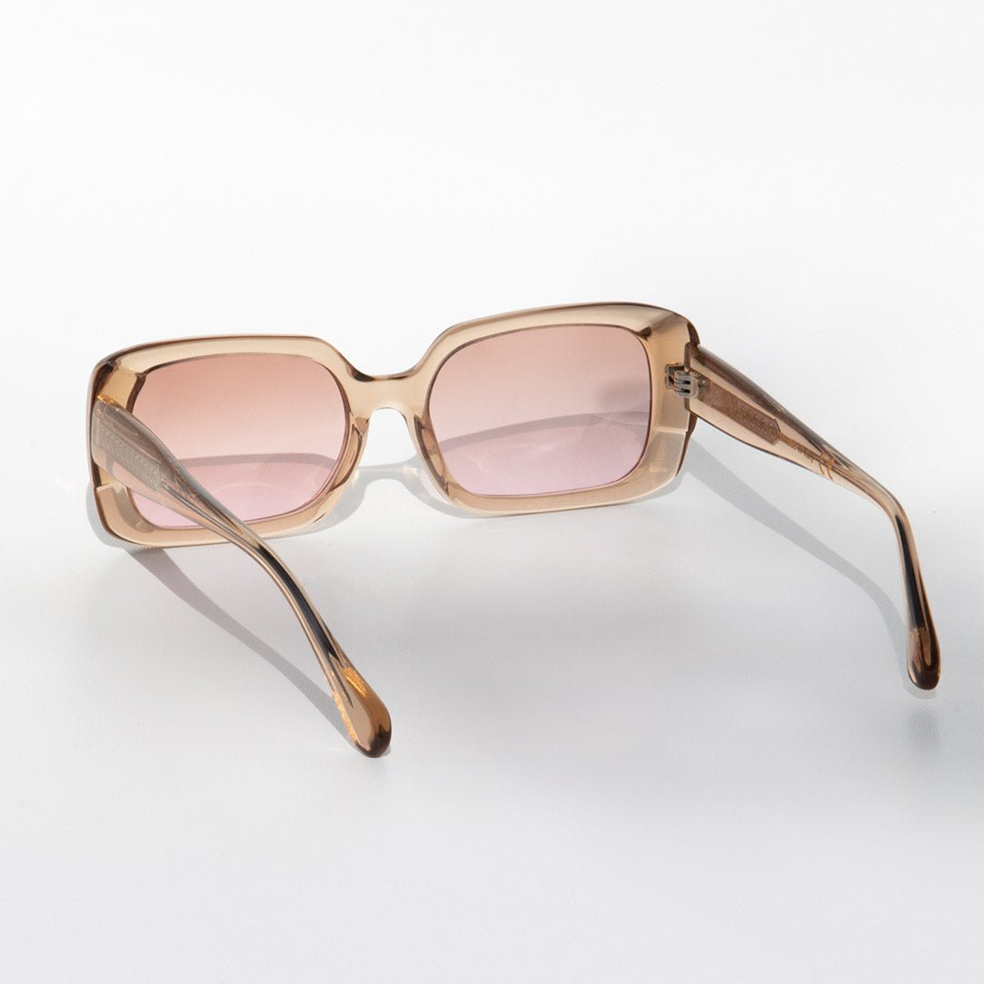 STAR DIVA Sunglasses - Retro Champagne Acetate Women's Eyewear - Style Queenz