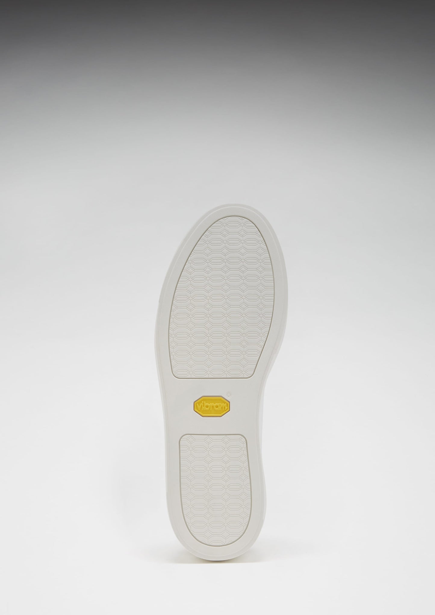 White Leather Slip-On Sneakers - Women's Vibram Sole