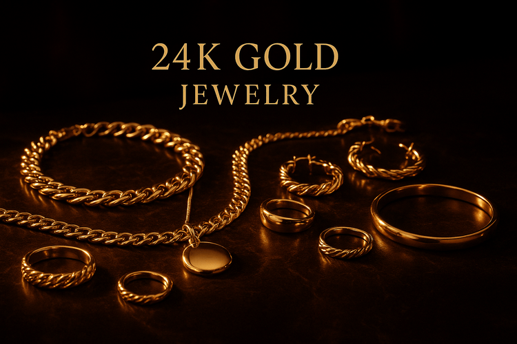 24K Gold Jewelry Collection - Style Queenz