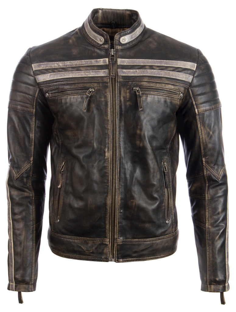 Men's Vegas Leather Jacket - Xtreme Movie Style