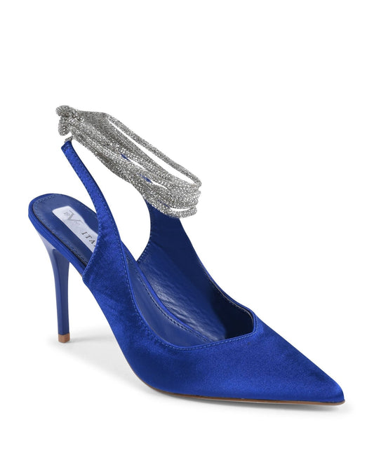 19V69 Italia Blue Pumps - Designer Women's High Heel Shoes - Style Queenz