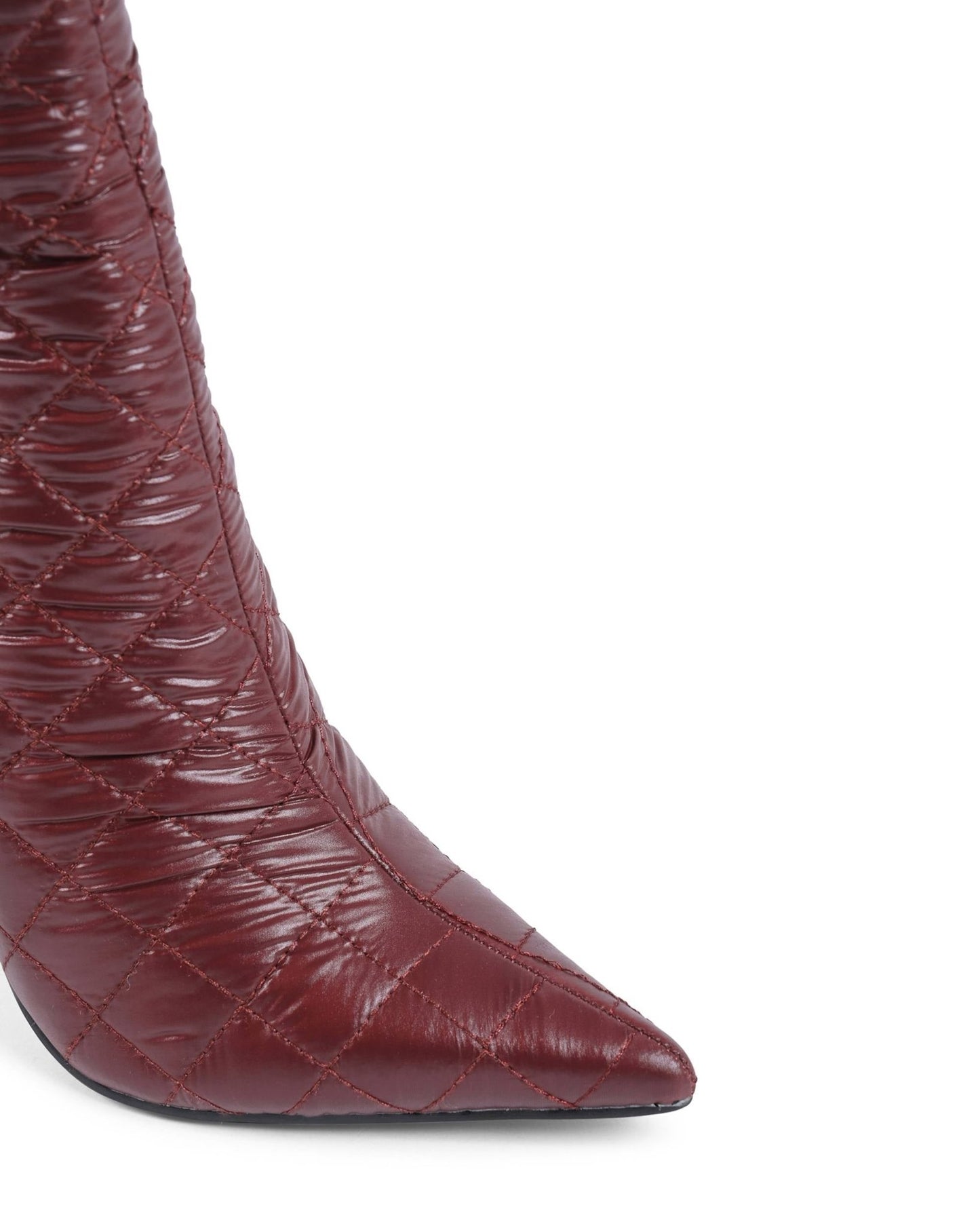 19V69 Italia Bordeaux Ankle Boots - Women's 10cm Heel Boots | Designer Footwear - Style Queenz