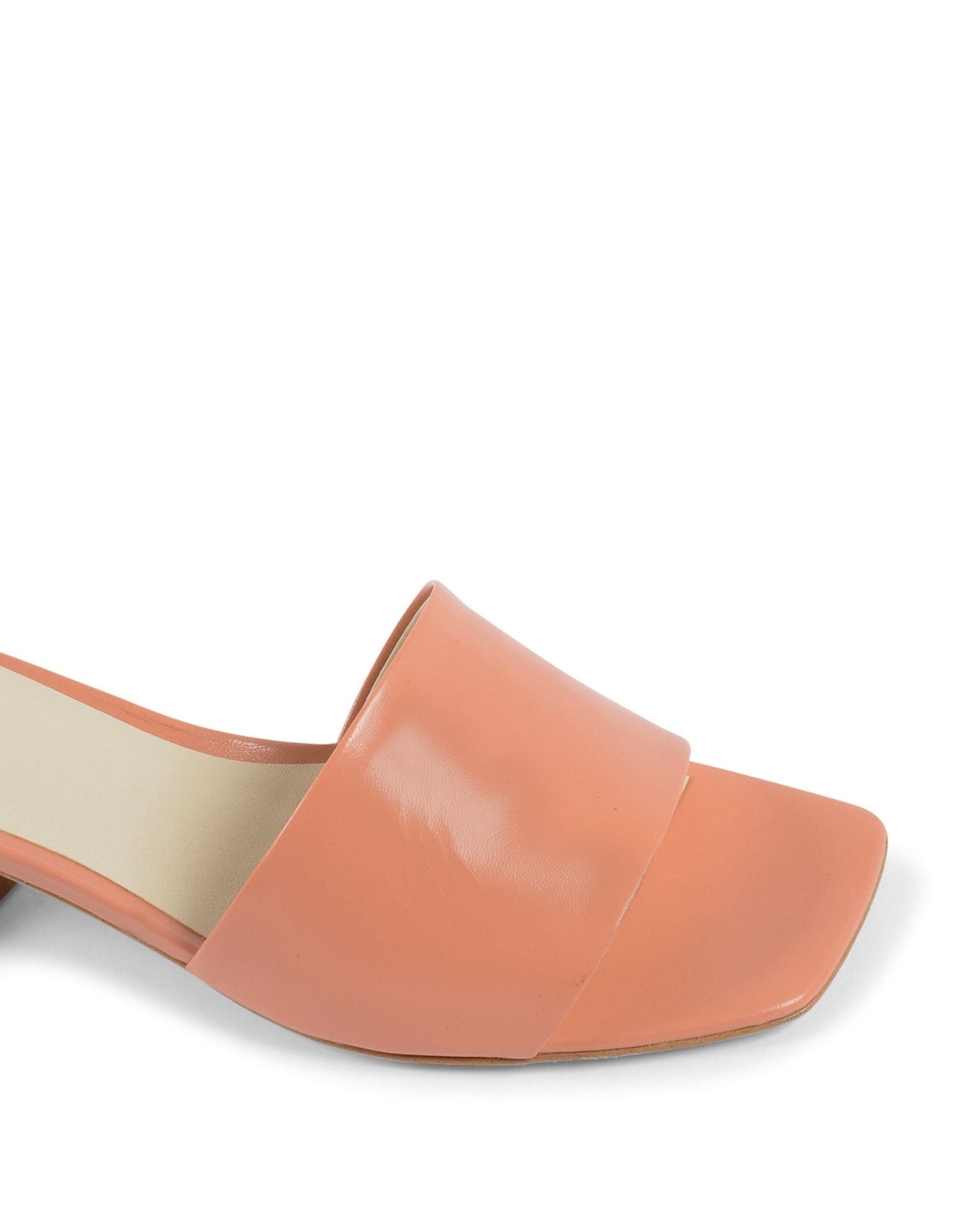 19V69 Italia Pink Leather Sandals - Women's Designer Heels 4cm NEPER KID ROSA - Style Queenz