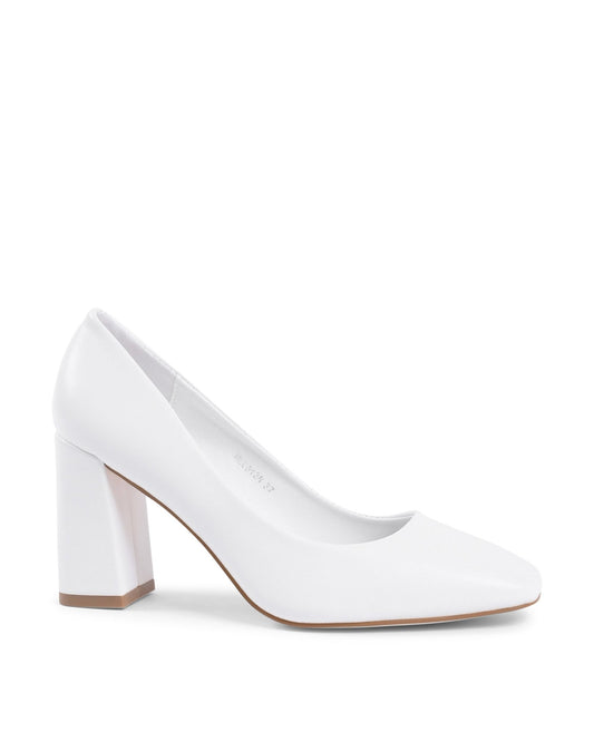 19V69 Italia White Classic Pumps - Designer Heels | Style Queenz - Style Queenz