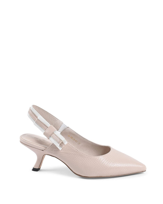 19V69 Italia Women's Beige Leather Sandals AM NW126 - 60 - Italian Designer Heels 6cm - Style Queenz