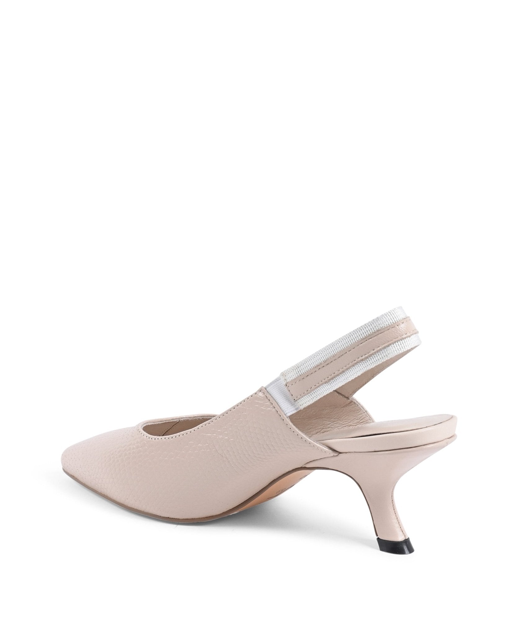 19V69 Italia Women's Beige Leather Sandals AM NW126 - 60 - Italian Designer Heels 6cm - Style Queenz