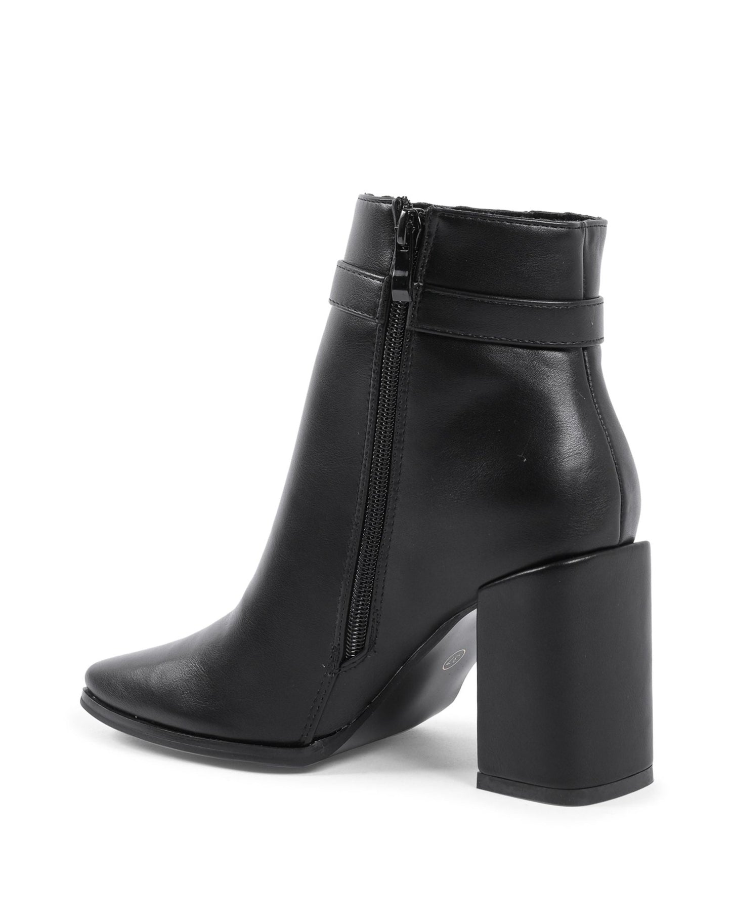 19V69 Italia Women's Black Ankle Boots X730 - Designer Heeled Boots 9cm - Style Queenz