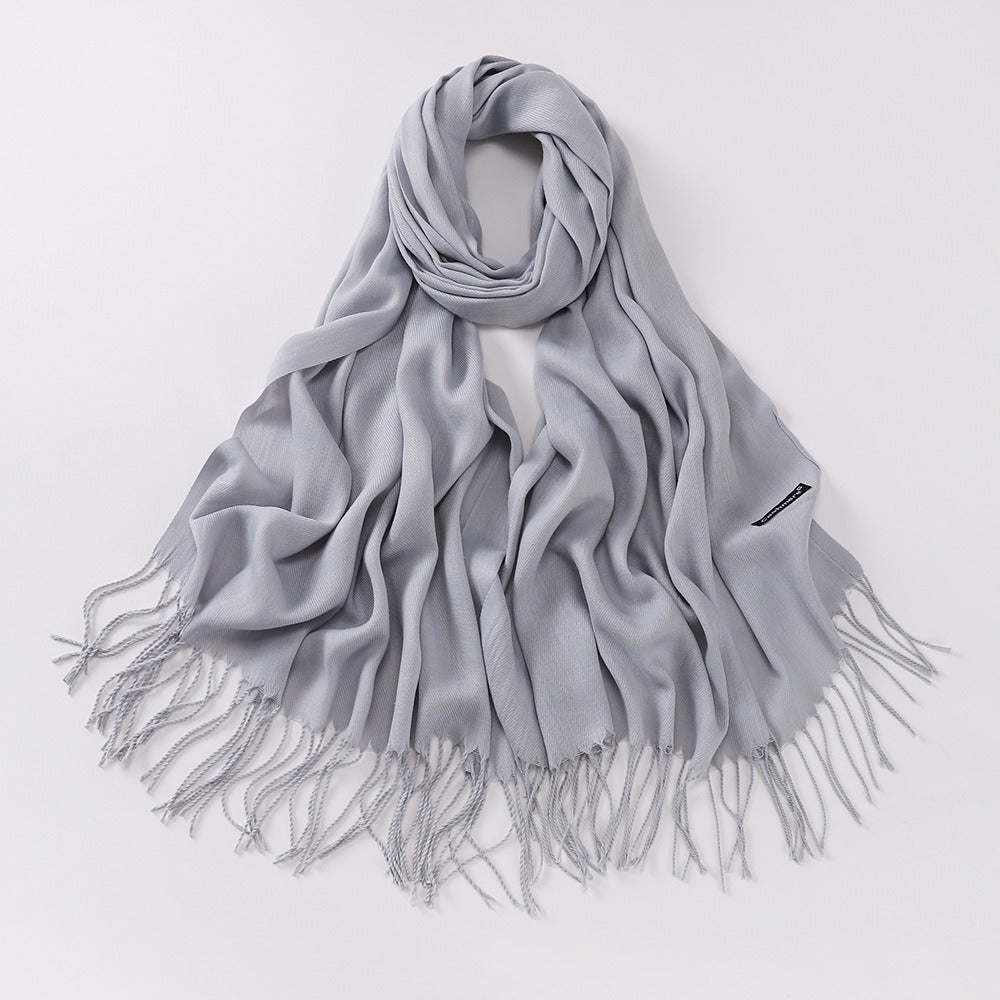Women's Soft Cashmere-Feel Long Scarf