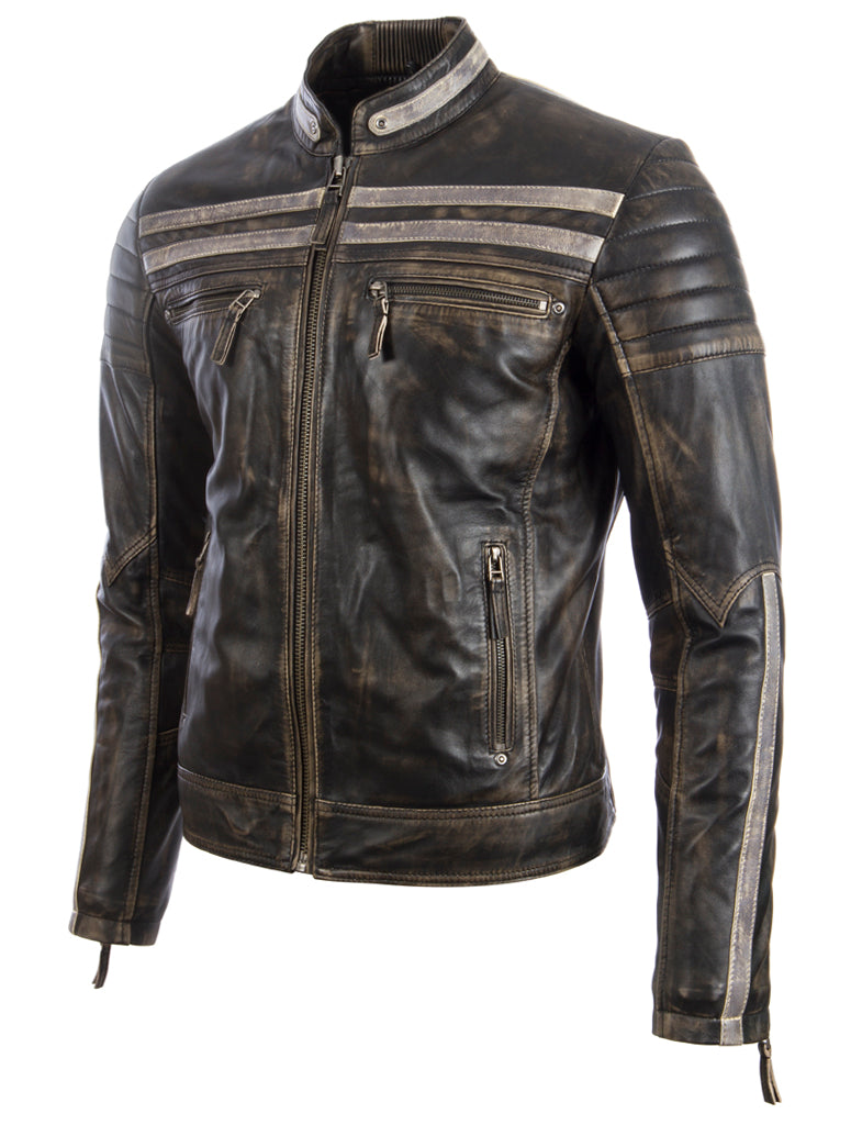 Men's Vegas Leather Jacket - Xtreme Movie Style