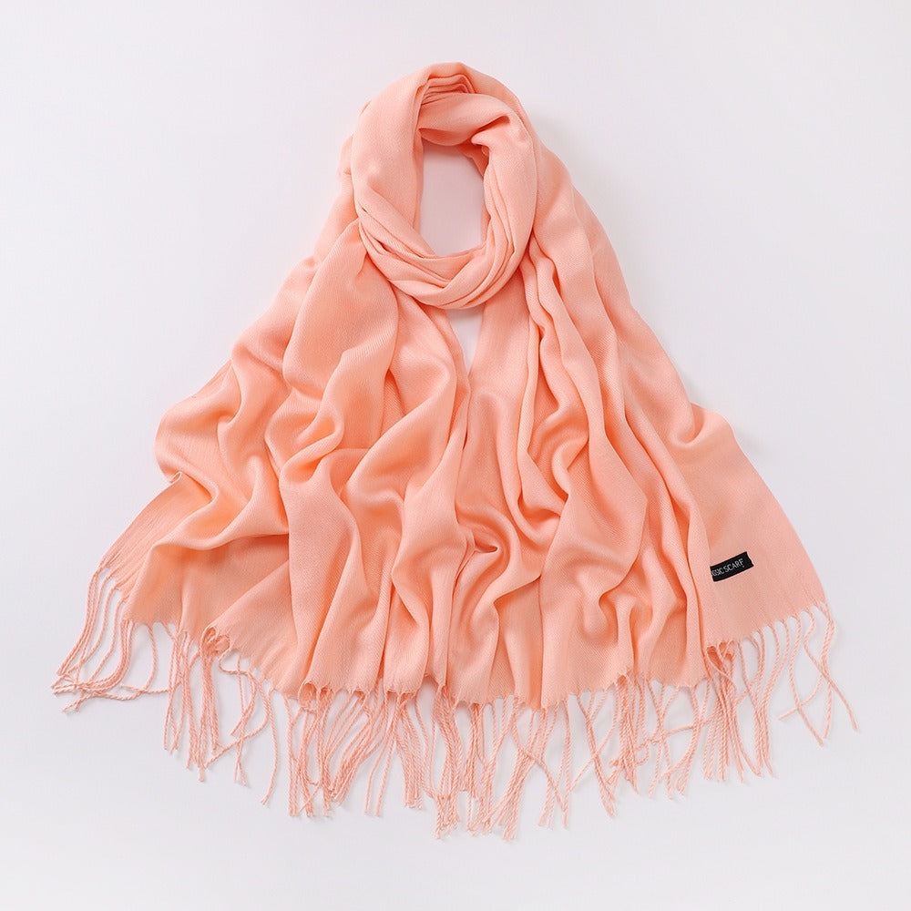 Women's Soft Cashmere-Feel Long Scarf
