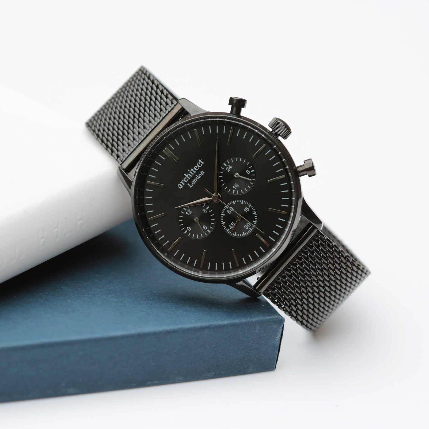 Architect Motivator Black Watch - Men's Luxury Timepiece
