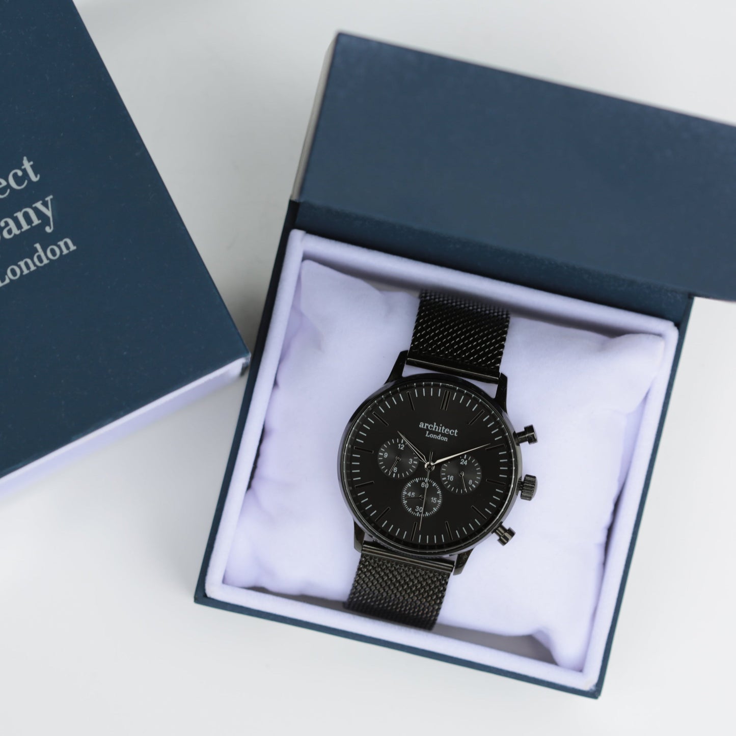 Architect Motivator Black Watch - Men's Luxury Timepiece