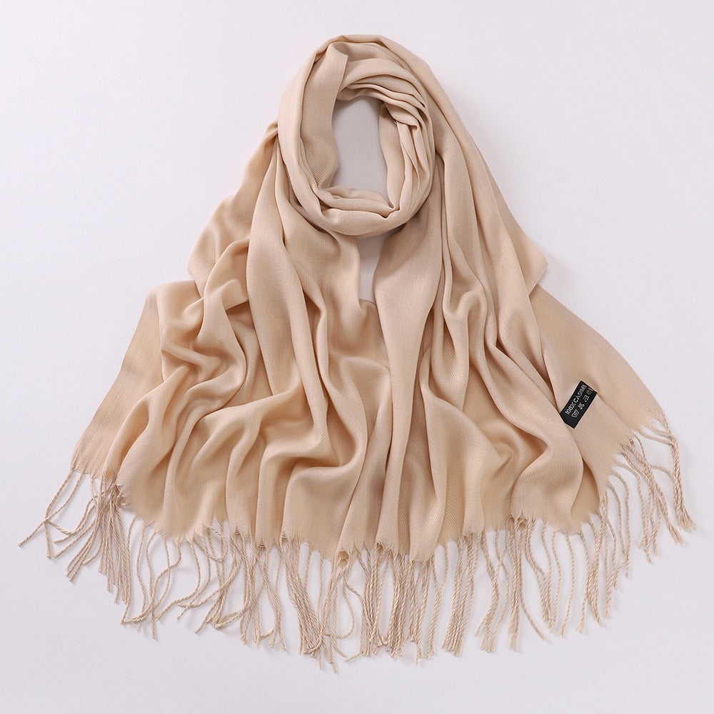 Women's Soft Cashmere-Feel Long Scarf