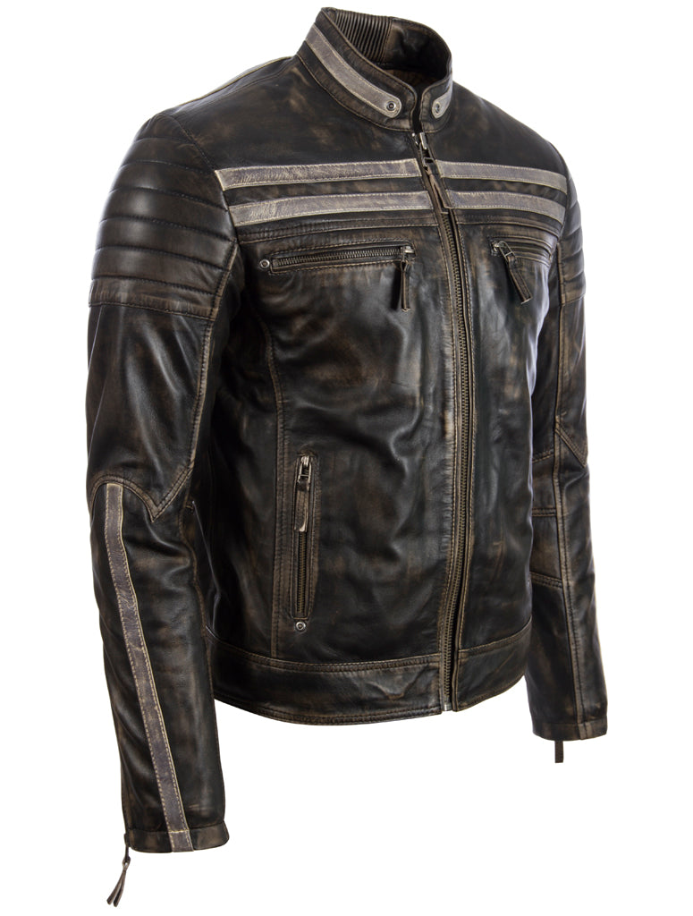 Men's Vegas Leather Jacket - Xtreme Movie Style