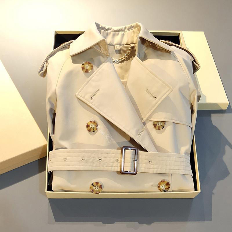 British Double Breasted Trench Coat - Classic