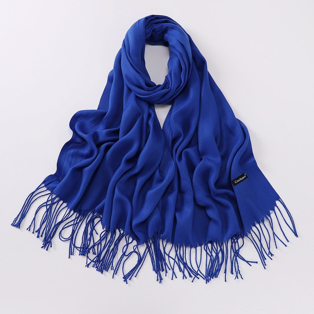 Women's Soft Cashmere-Feel Long Scarf